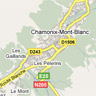 Map of Chamonix