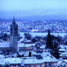 Zurich in the winter